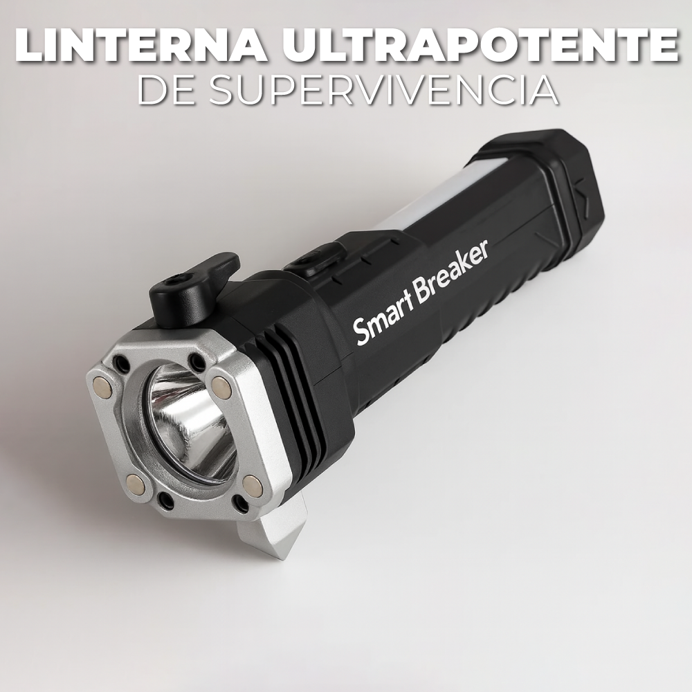 Linterna ultrapotente de supervivencia - Smart Breaker™