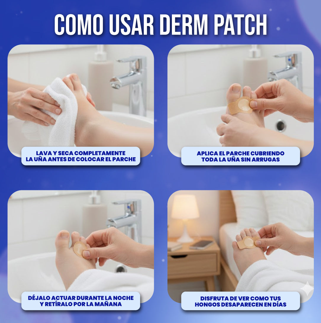 Derm Patch™ - Luce unas uñas saludables | 1 Pack + 1 GRATIS