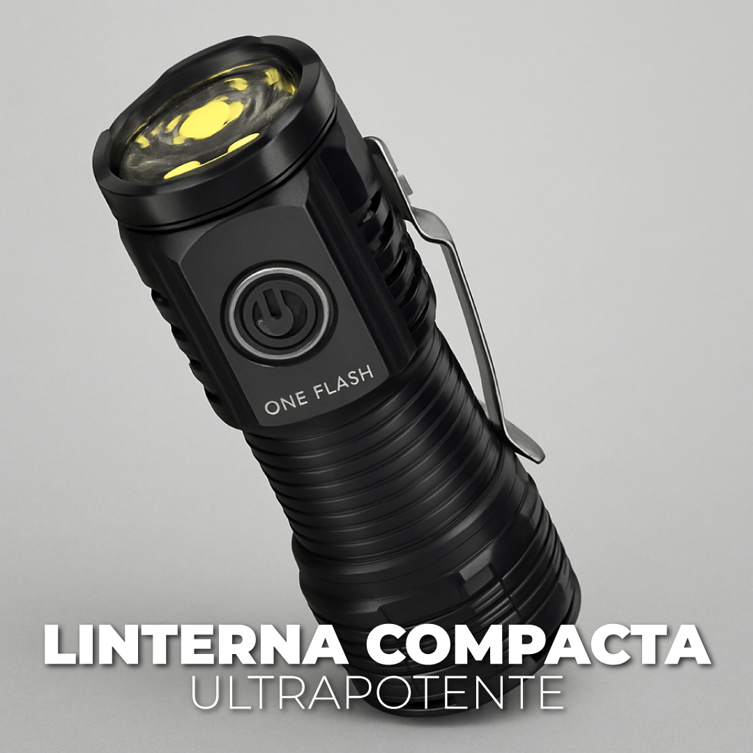 Linterna compacta ultrapotente - One Flash™