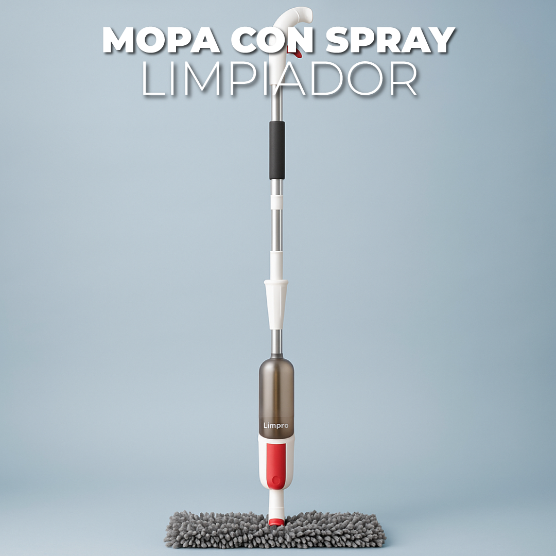 Mopa con spray limpiador - Limpro™
