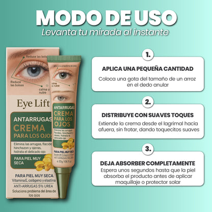 Crema anti-ojeras efecto tensor + Roll-on de ácido hialurónico - Eye Lift™ (Copia)