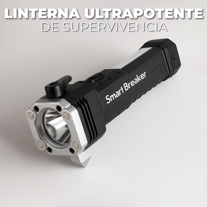 Linterna ultrapotente de supervivencia - Smart Breaker™