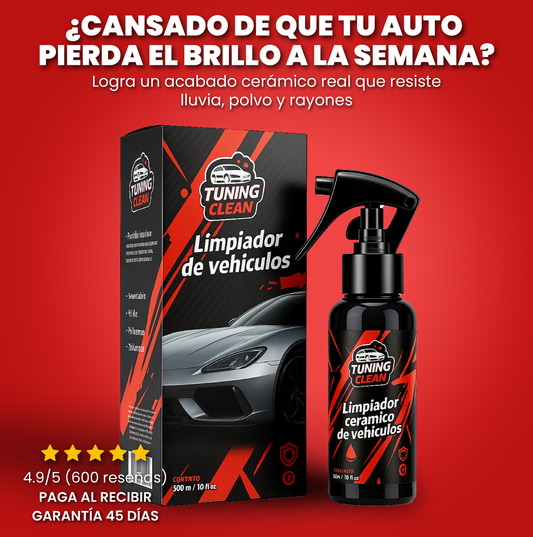 Limpiador cerámico de vehículos - Tuning Clean™