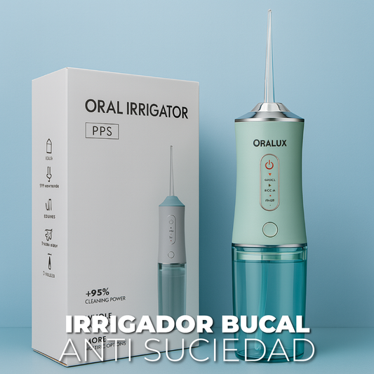 Irrigador bucal anti suciedad - Oralux™