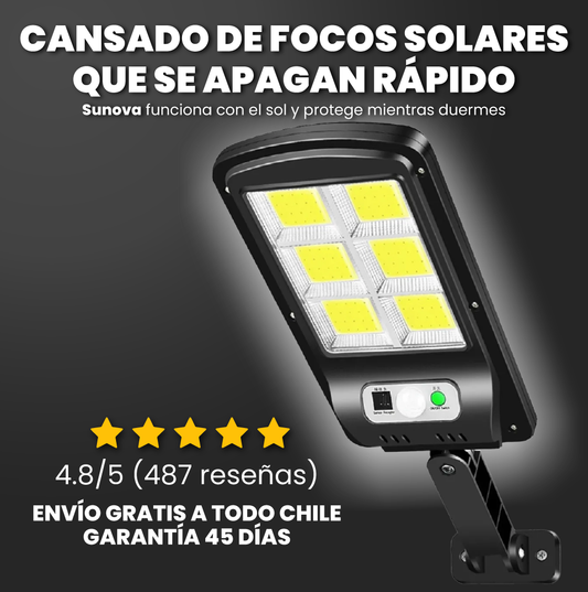 Foco solar para exteriores - Sunova™