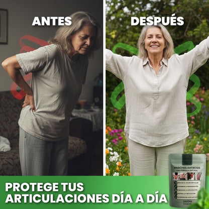 Parches analgésicos con fórmula natural - Sahona™