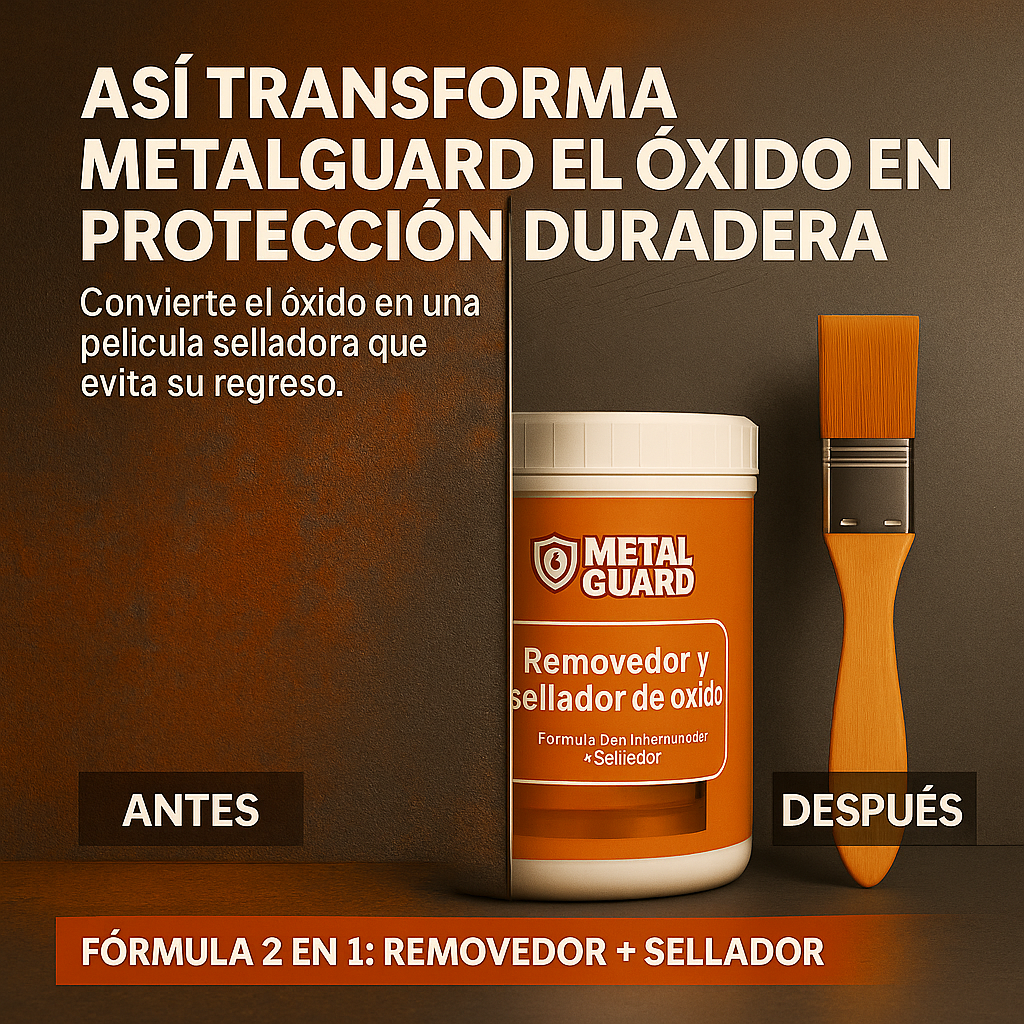 Removedor y sellador de óxido - MetalGuard™