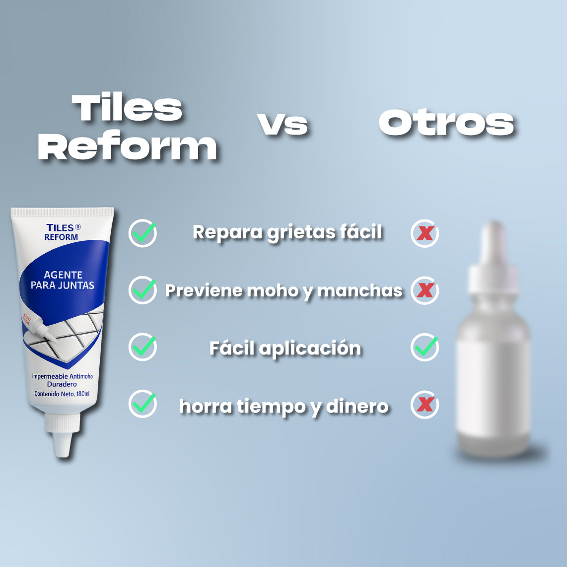 Relleno de baldosas y cerámica - Tiles Reform™