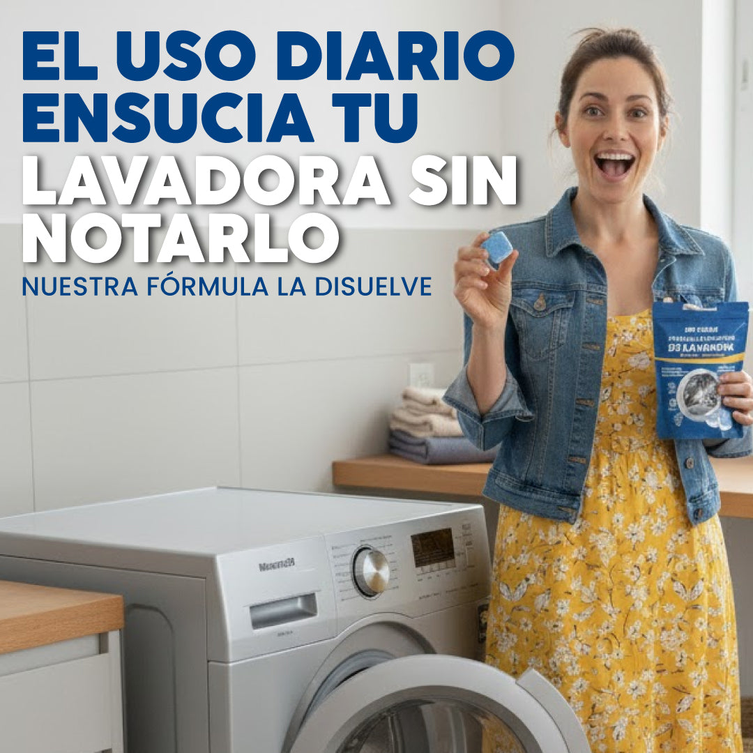 Pack 12 Pastillas limpiadoras de lavadora - Mr Clean™ | 1 + 1 GRATIS