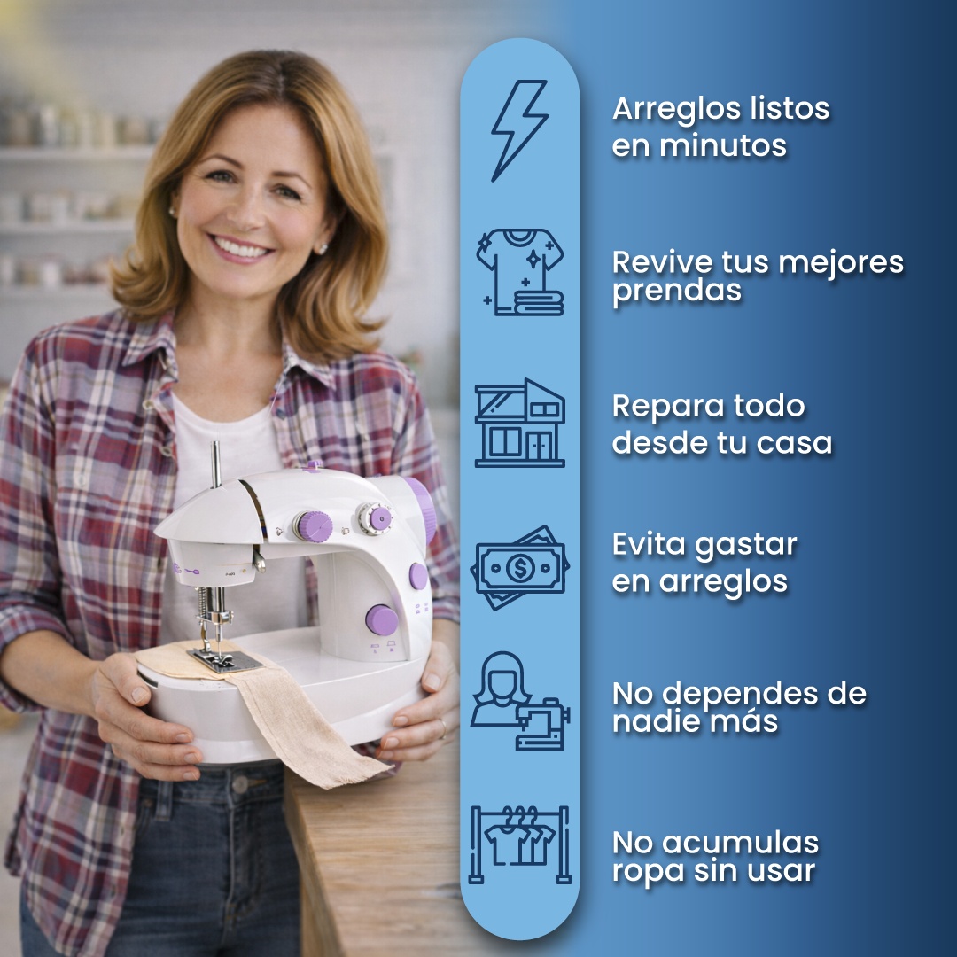 Mini máquina de coser - Hilox™