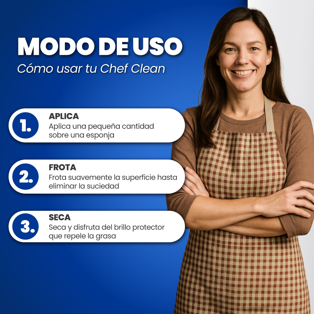 Pasta de limpieza multiusos - Chef Clean™