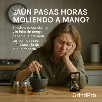Molino eléctrico de granos y especias -  Grind Pro™