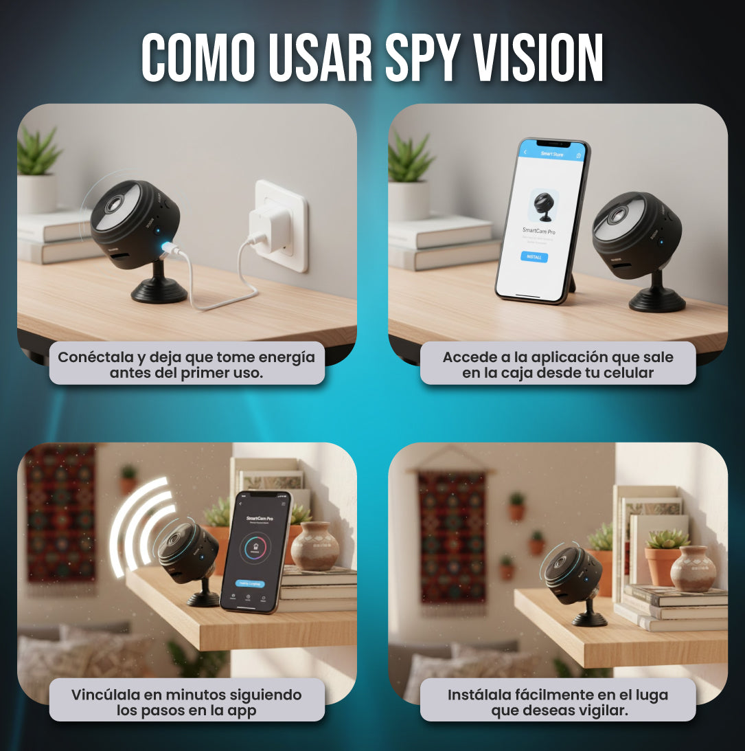Spy Vision™ - Protege todo en tiempo real