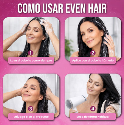 Crema capilar alisadora de cabello - Even Hair™ | 1 + 1 GRATIS