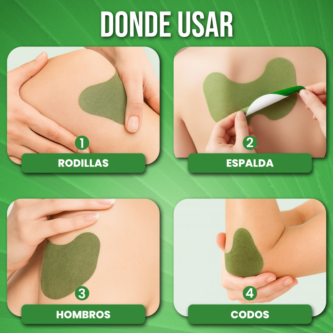 Parches analgésicos con fórmula natural - Sahona™