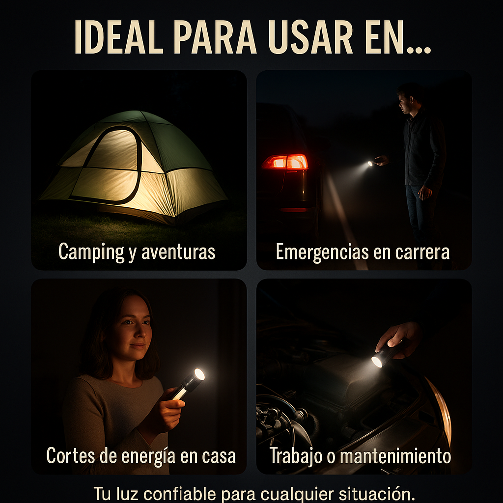 Linterna ultrapotente recargable + 1 de regalo - Flashet™